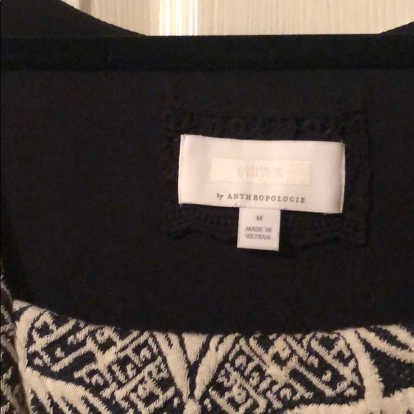 Anthropologie Black and white dress - Picture 2 of 2